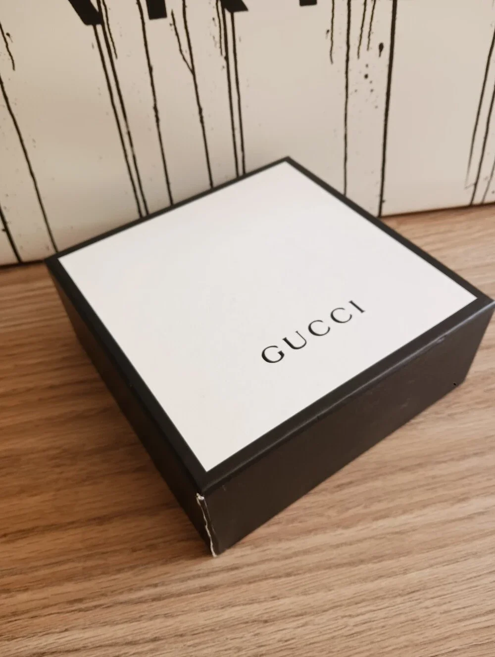 Gucci Black Leather Belt With Double GG Buckle Size 80-32